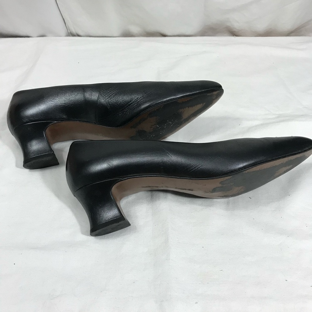 Selby Vintage Women’s Black Low Heel Comfort Pumps 8.5 - Picture 5 of 7